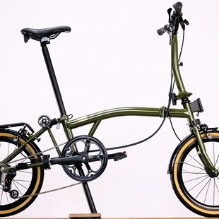 佰客6速青春版折叠车bike's 车厂国产小布平替超轻便携复古自行车