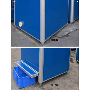 天津移动厕所简易卫生间可拆装户外洗手间临时冲凉房淋浴房急速发