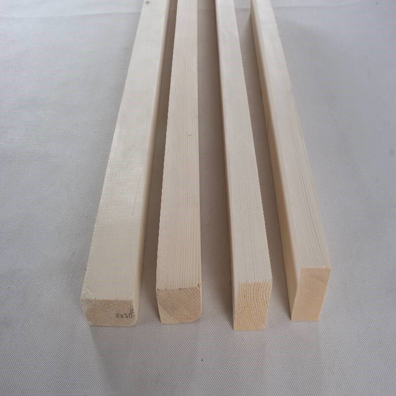 新款3.2*7.2*194厘米原木抛光杉木方实木床支撑横梁龙骨木料木条