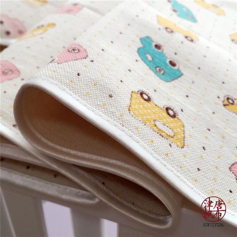 老帆布凉席粗布床单加厚婴儿宝宝儿童床帆P布凉席幼儿园床单
