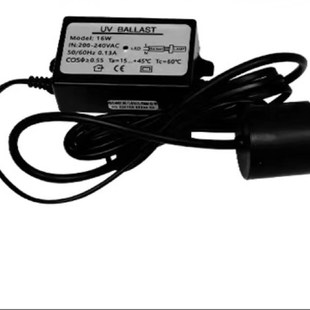 16W 插头紫外线器配件单端四针镇流器 22h0V欧式