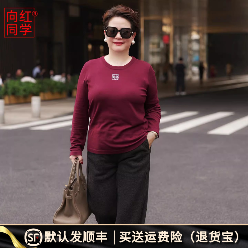 简约长袖上衣百搭SY078