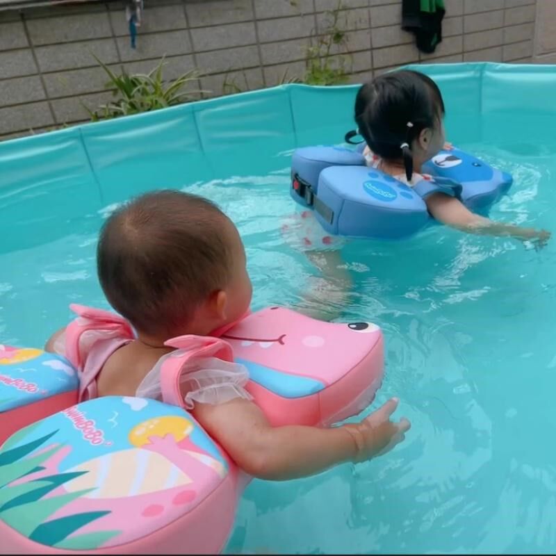水之婴儿鲸保梦幼儿童宝免充气小婴儿泳圈游泳训练康复洗澡腋下圈