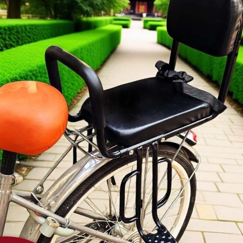 加大童自行车座椅后置小孩学生宝宝安全后坐加厚山地车电动车后座