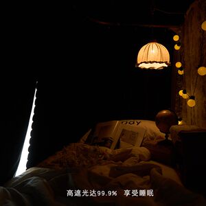 宜人宜床全遮光u型轨道床帘蚊帐一体式宿舍上下铺大学生窗帘寝室