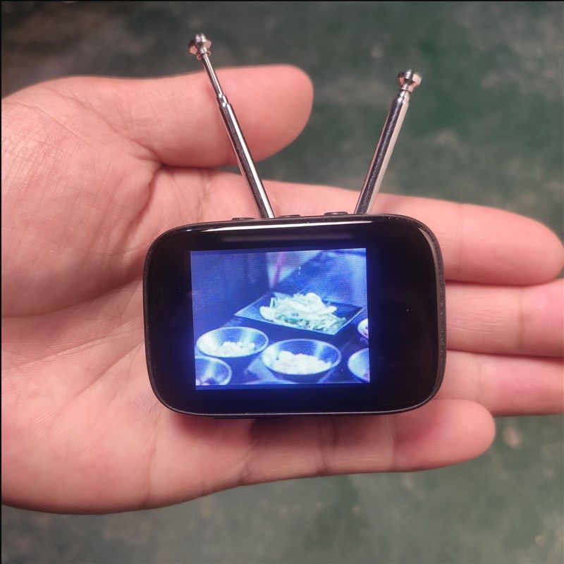 迷你小电视机可以看娃娃屋场景玩具模型微缩内容可订制