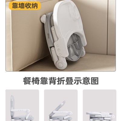 宝宝餐椅露营野餐便携式儿童餐椅可折叠外出家用吃饭婴儿座椅子