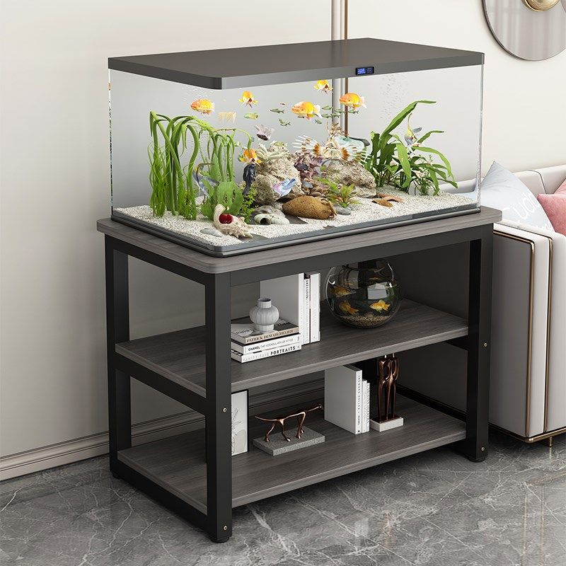 鱼缸架子专用底柜客厅承重置物架桌子铁艺支架多层水族箱底座落地,住宅家具,搁板/置物架/家用陈列架,淘宝优惠券,粉丝福利购,淘宝优惠卷
