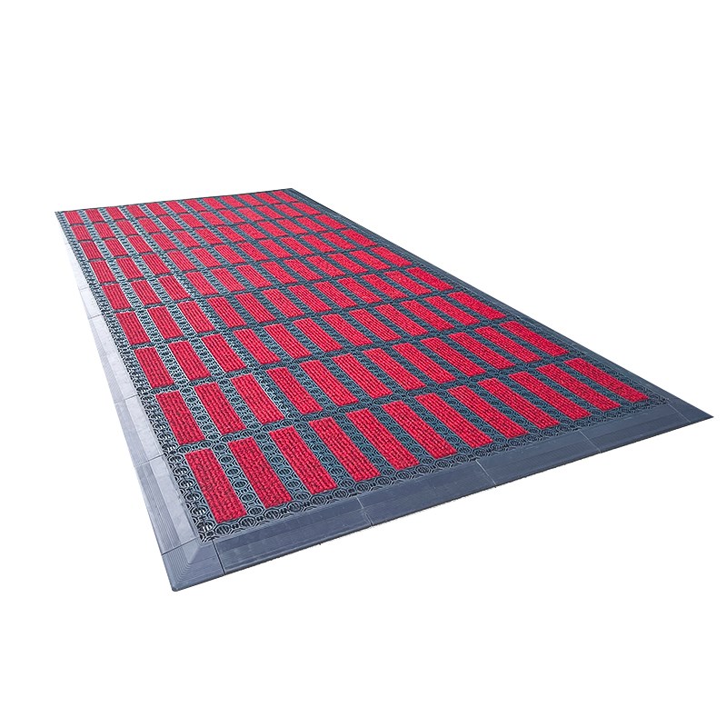 公司门口地垫进门户外镂空脚垫商用室外大门防滑除尘入户蹭土门垫