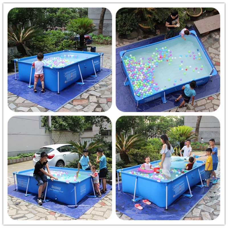 超大家用成人支架游泳池儿童家庭大型戏J水池小孩户外别墅泳池鱼