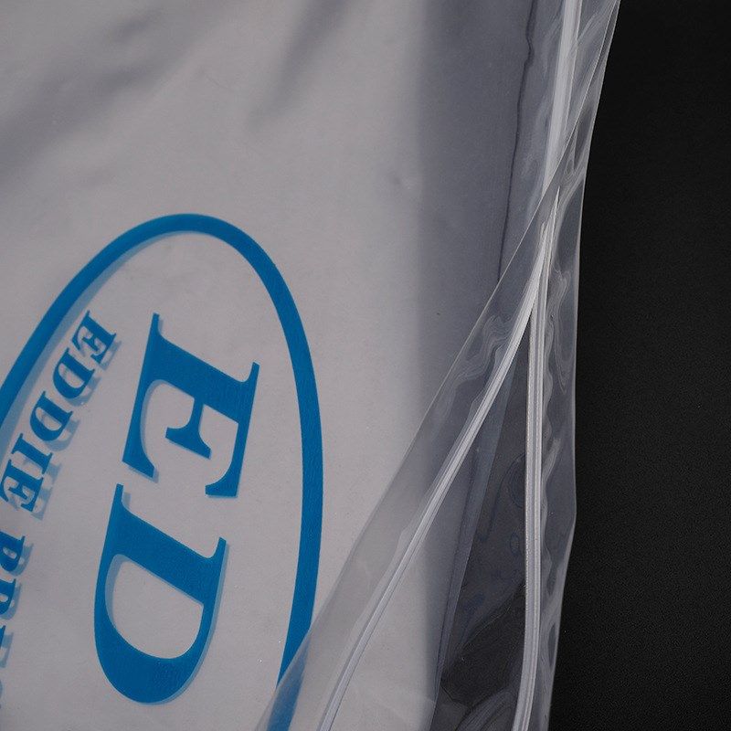 pe印刷贴骨袋 自封袋包装袋食品自封袋 logo印刷PE贴骨袋包装袋