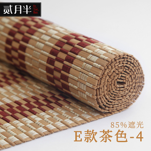 竹帘窗帘日式 新中式 茶室隔断卷帘客厅阳台遮阳遮光竹帘子门帘拉帘