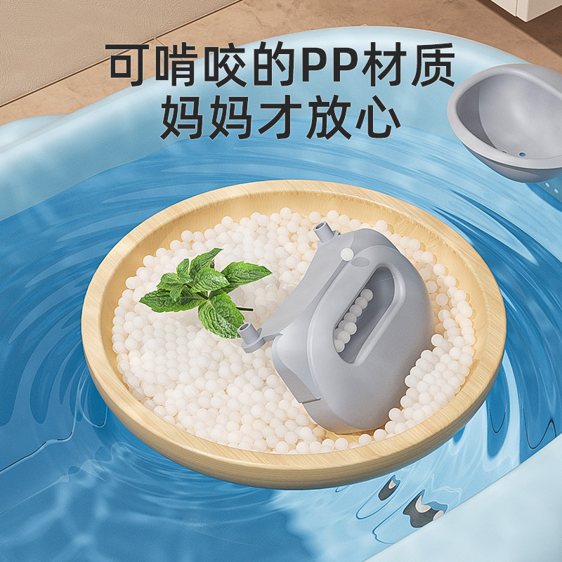 儿童洗澡桶宝宝浴盆大号新生婴儿游泳洗澡盆小孩子泡澡可坐沐浴桶