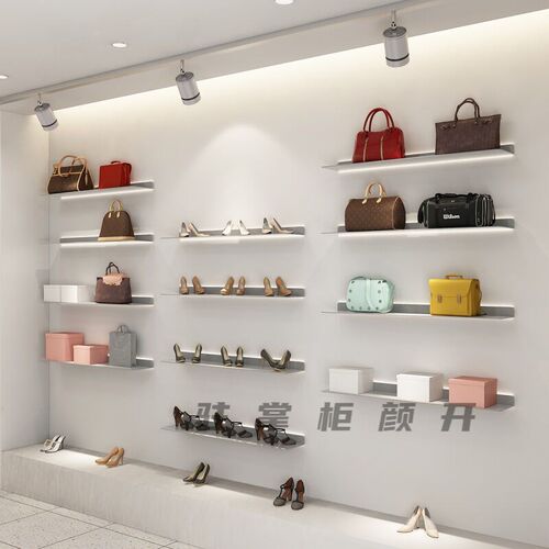 一字板置物架一字板一字板发光墙上展示架壁挂装饰隔板客厅层板挂