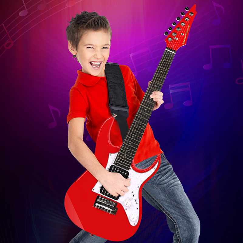 门店有售斗牛士儿童电吉他D-120R中小学生初学者入门单摇套装