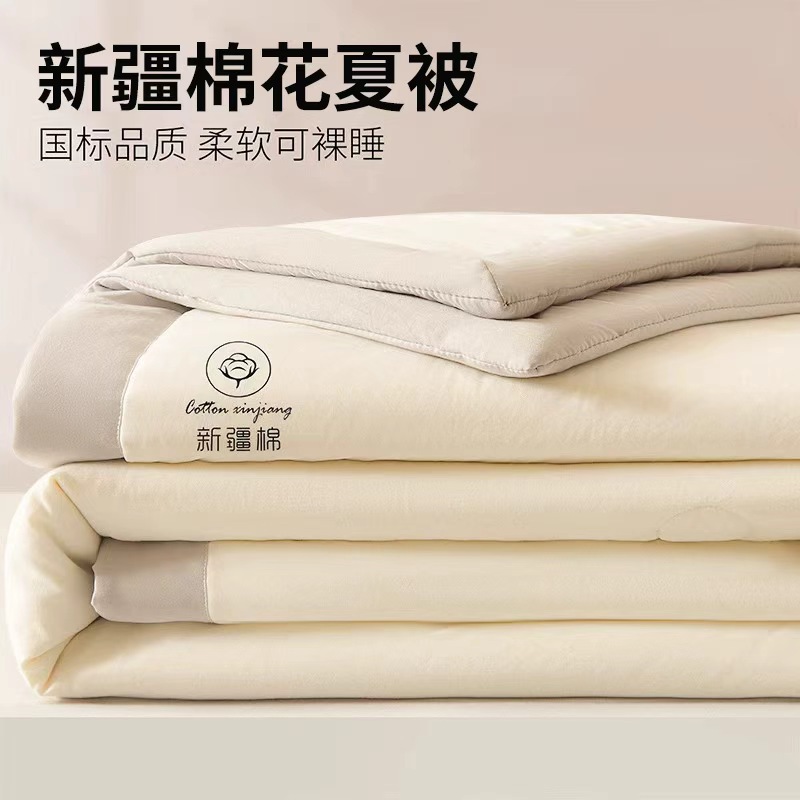 日本进口新疆棉夏凉被