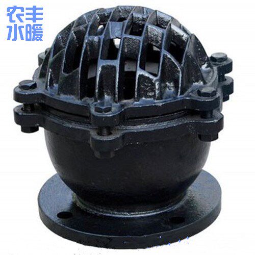 法兰底阀 止回阀单向阀 抽水泵吸水底阀DN50 65 80 100 150 200寸