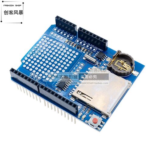数据记录扩展板 Data Logging shield数据采集记录器带DS1307时钟