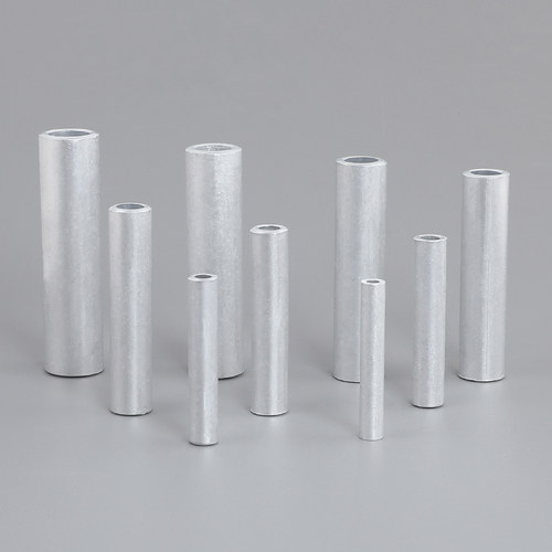 通孔铝连接管电缆线对接铝管中间对头GL-120mm2国标铝鼻子铝套管