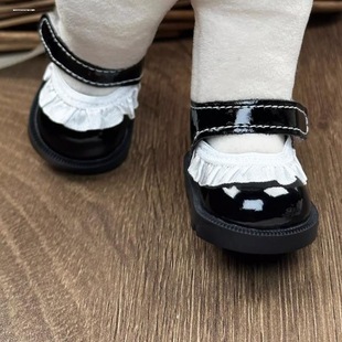 20CM棉花娃娃玩偶鞋偶像明星制服鞋娃用配饰小皮鞋20厘米公仔鞋子