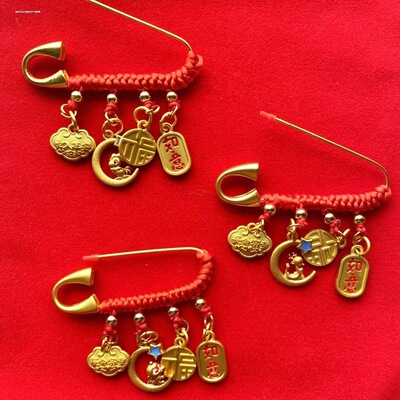 孕妇别针龙宝宝生肖虎兔婴儿出门