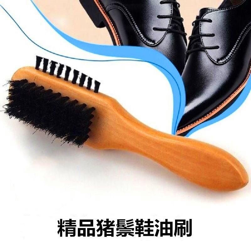 鞋刷马毛刷清洁除尘抛光麂皮鞋刷