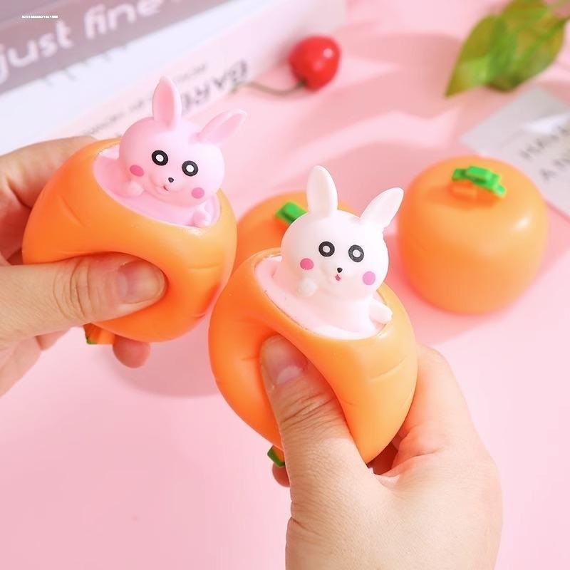 减压发泄玩具萝卜兔捏捏乐新奇特
