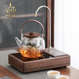 上水电热茶炉套装 榜盛煮茶器电陶炉家用玻璃煮茶壶全自动一体式