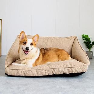 通用垫可拆洗防水大型犬金毛冬天保暖狗狗床垫宠物用品 狗窝四季