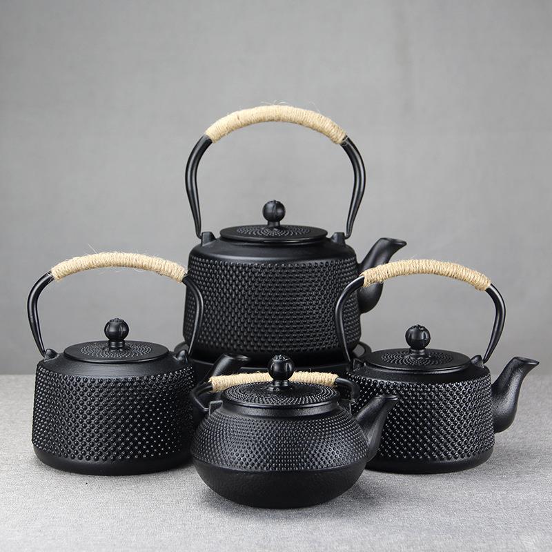 中国风生铁茶壶烧水壶泡茶壶家用煮茶铸铁壶大容量茶具套装礼品