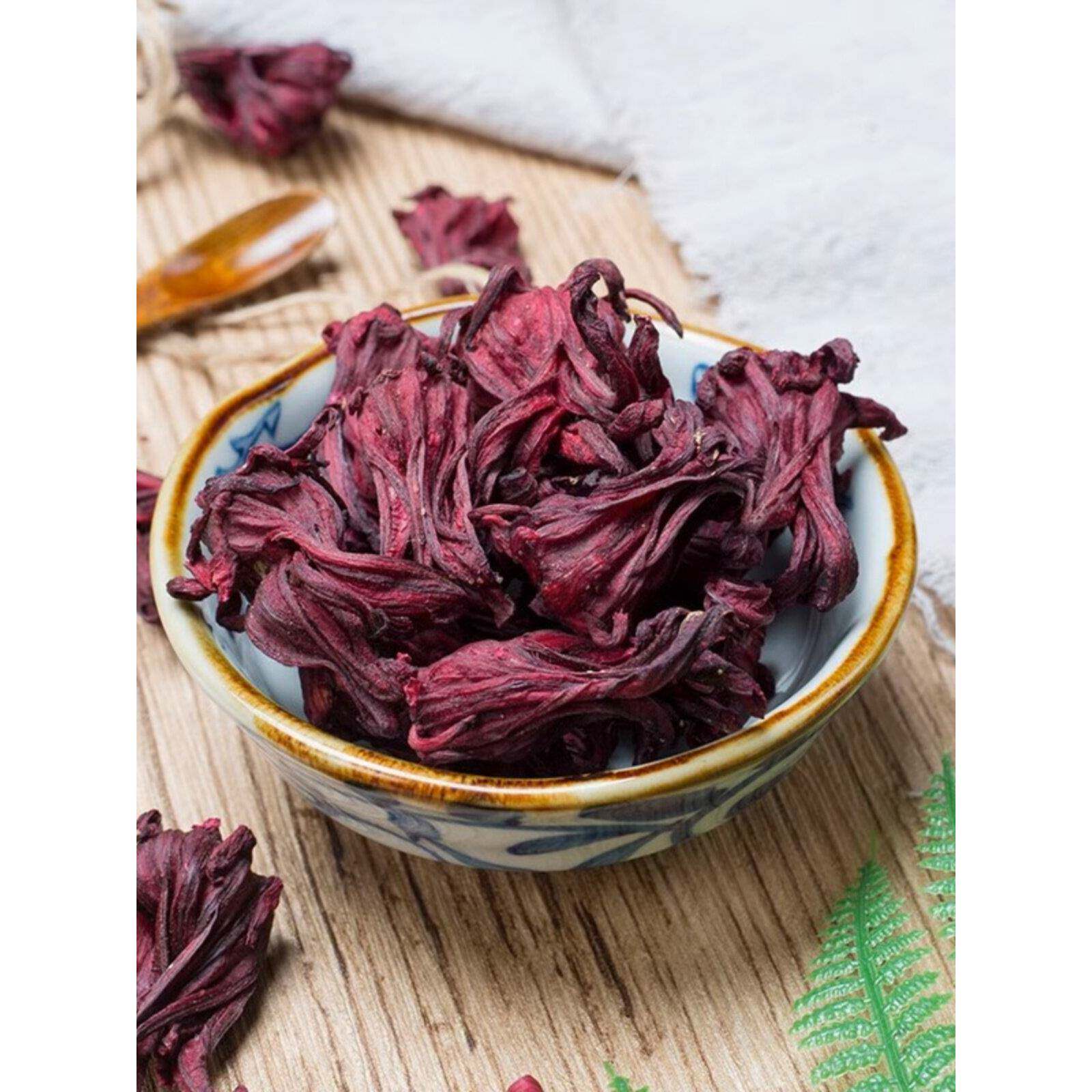 精品云南洛神花500g玫瑰茄洛神花干散装包邮酸梅汤原材料泡水喝的