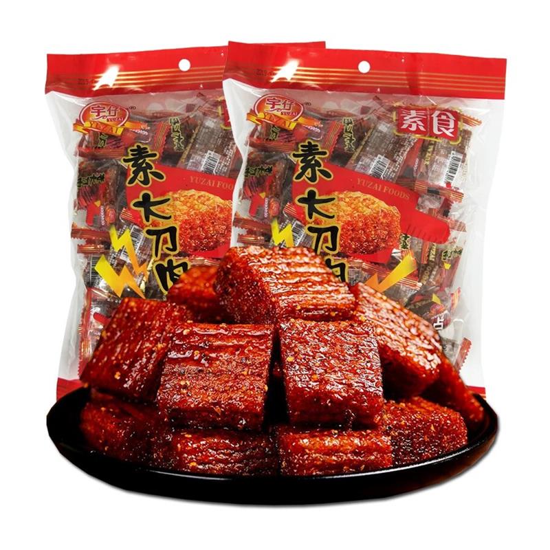 新货正宗素大刀肉辣条新翔
