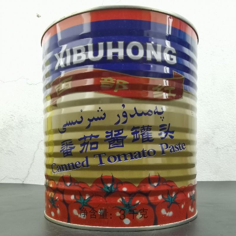 新货番茄酱罐头3kg大桶装