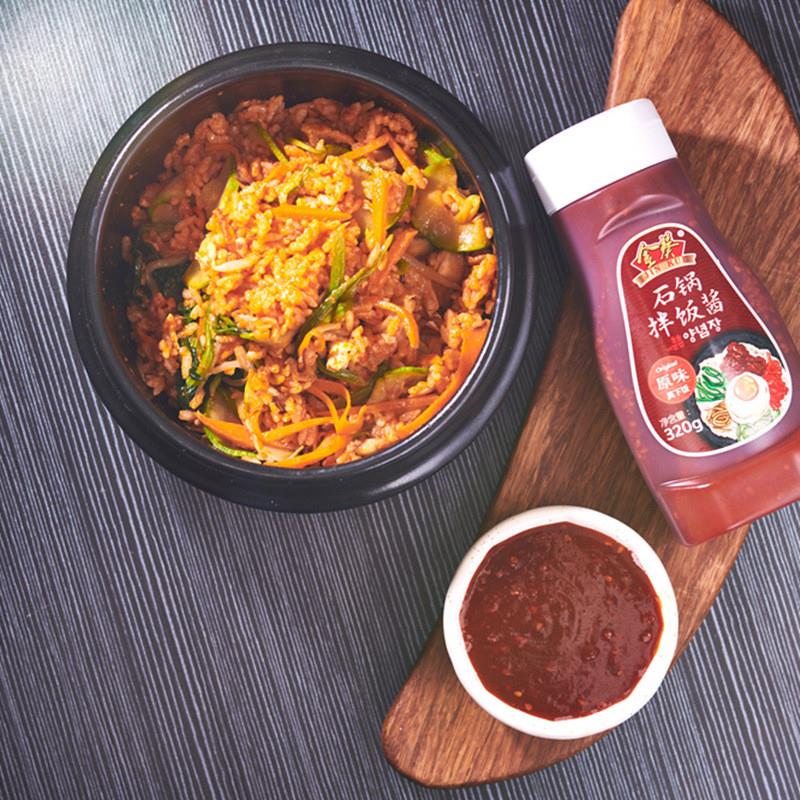 新货韩式石锅拌饭酱下饭菜