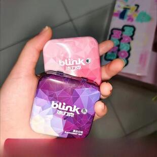 新货blink冰力克德国进口口香糖无糖薄荷糖清新口气冰凉接吻糖15g