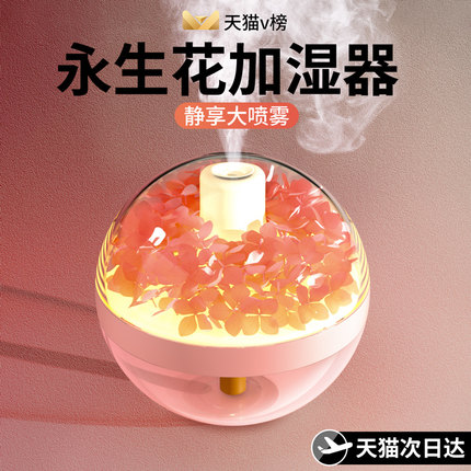 加湿器小型桌面迷你办公室宿舍学生便携式雾化器空气无线充电usb