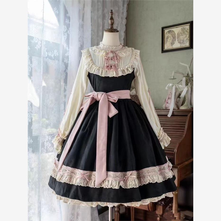 纸袋猫lolita洛丽塔连衣