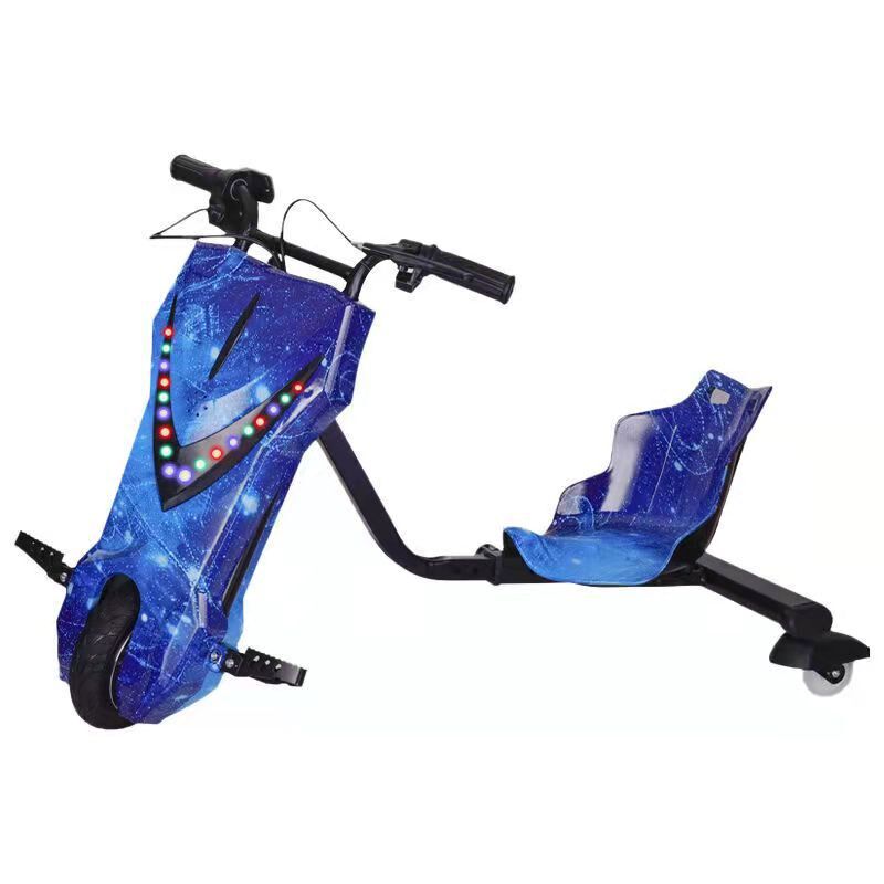 跨境热卖36V电动漂移车三轮广场摆摊甩尾车成人儿童漂移车甩尾车