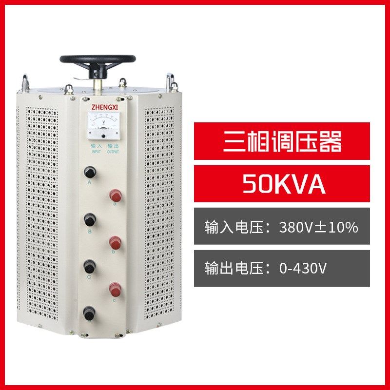 单相调压变压器TDGC2/3家用调节0-250/300V接触式三相TSGC2/J定制
