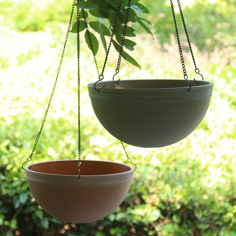 花盆悬挂式吊盆绿萝多肉植物花卉懒人垂吊花盆大号吊篮