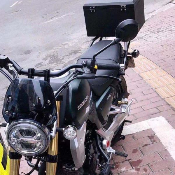 后备箱304不锈钢摩托车电动车尾箱通用大号外卖储物电车保温Hy7