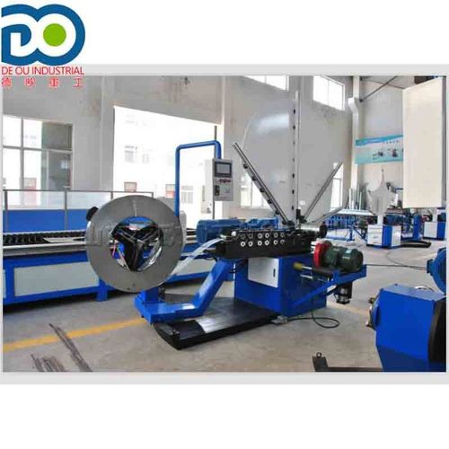 1500C型全自动螺旋风管机 螺旋咬缝薄壁管机 饭店排油烟管制作机