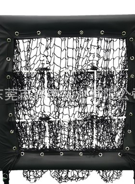 源厂家棒球练习网九宫格九洞投掷网垒球训练网手球沙包丢投目标网