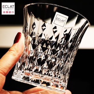 法国cda进口水晶玻璃威士忌杯洋酒杯调鸡尾酒杯啤酒杯花茶水杯子