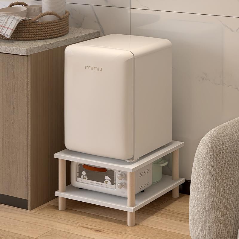 小冰箱底座迷你消毒柜垫高架子小型可移动擡高托 托架落地增高置