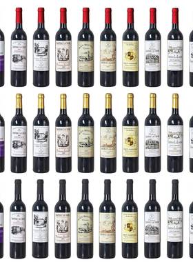 采购产品红酒摆件，酒店酒柜，客人展厅，模拟软摆，空假酒瓶，高