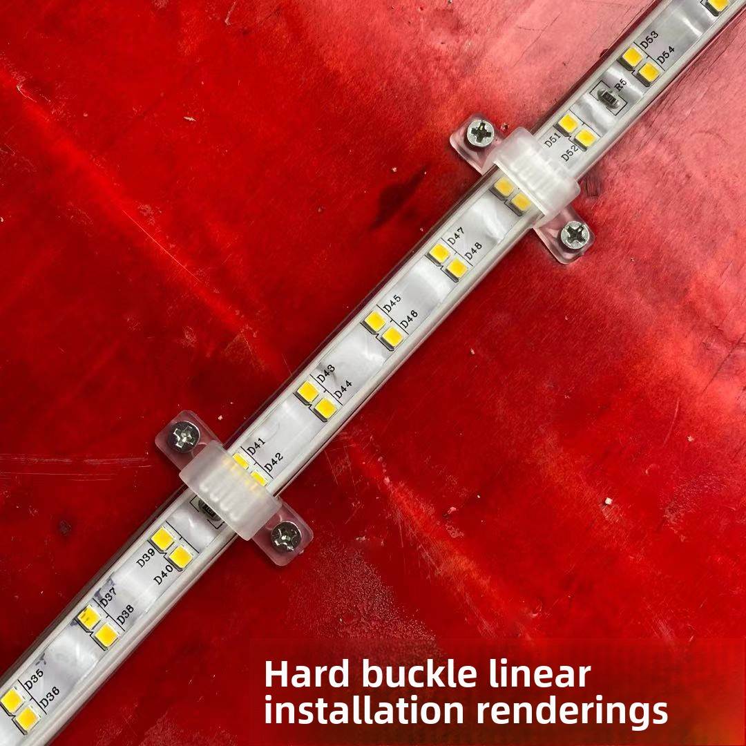 LED灯带专用卡子灯带卡槽卡扣灯带伴侣灯带固定卡槽卡座5730/3528