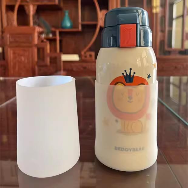 杯具全系列矽胶杯套防摔杯套杯垫熊保护套开口笑覆古口袋火箭奇趣