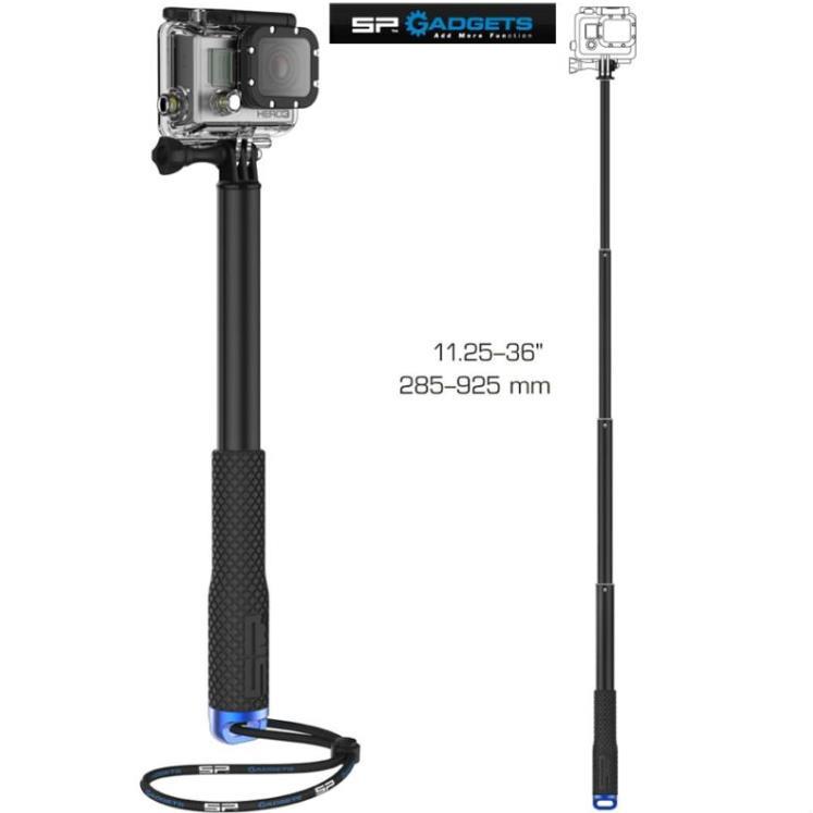 适用goprohero6/5/4小蚁4K+/SJ运动相机防水可伸缩自拍杆36寸92cm