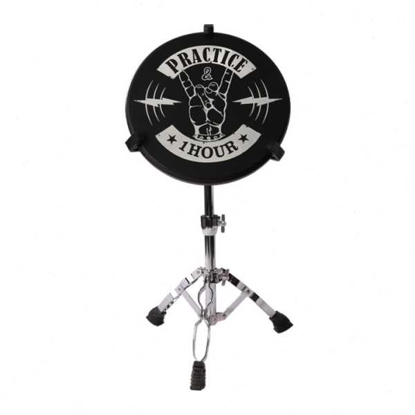 12寸硅胶哑鼓架子鼓工厂初学者入门打击乐器架子鼓静音哑鼓